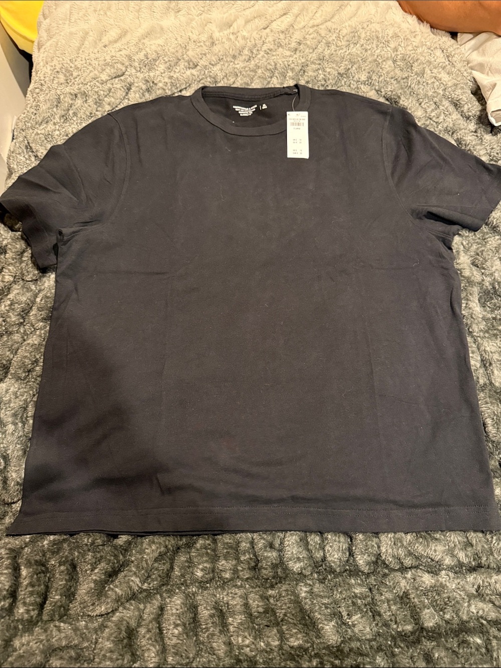 Abercrombie & Fitch Black Short Sleeve Crew Tee